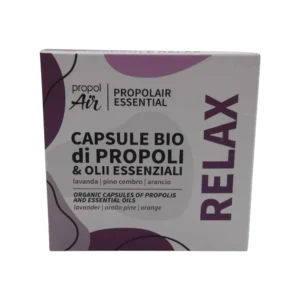 Relax Organic Propolis Capsules BIO with Essential Oils IP-ROCO